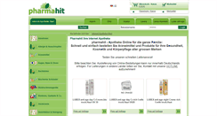 Desktop Screenshot of pharmahit.eu
