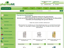 Tablet Screenshot of pharmahit.eu